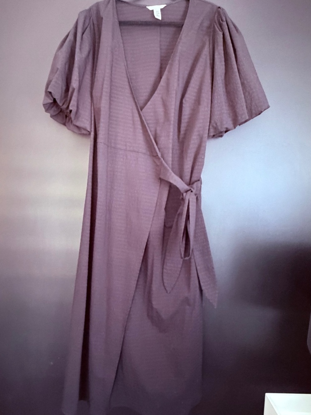 H&M Black Wrap Dress
